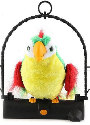 Іграшка папуга повторювальний слова