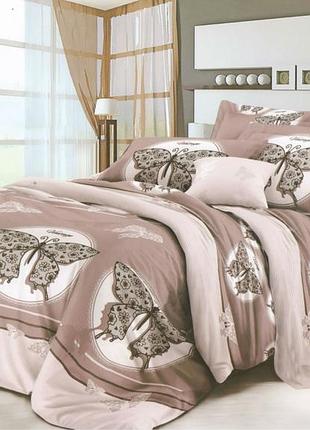 Постельное белье сатин грета двуспальный евро
