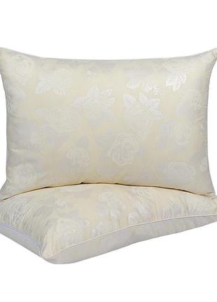 Подушка стьобана екопух aero 50х70 см iris home