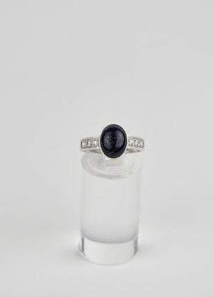 Серебряное кольцо авантюрин арт. ск108авд