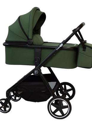 Коляска для дитини універсальна 3 в 1 freeon zack, olive