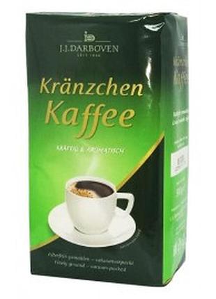 Кофе молотый натуральный kranzchen kaffee 500г, германия, купаж, средний помол