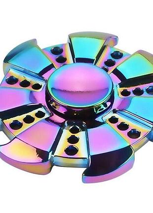 Spinner спіннер антистрес семикутна веселка (метал)