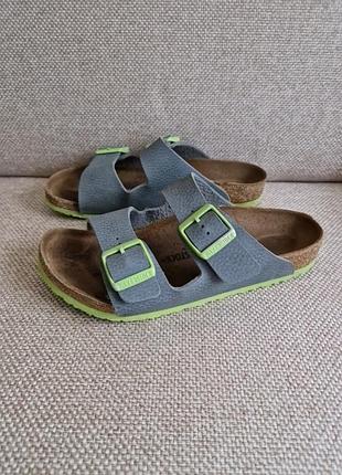 Шльопанці ортопедичні на корку birkenstock / розмір 34 оригінал