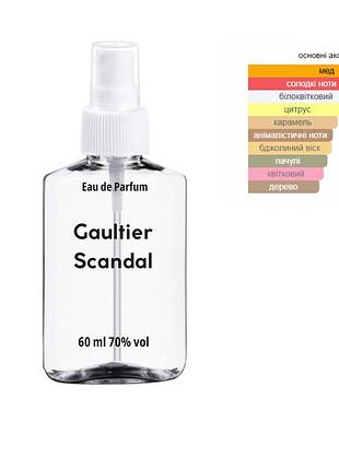 Женский аромат gaultier scandal 60 мл