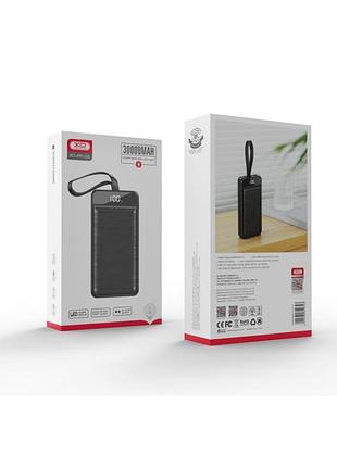 Умб power bank xo pr156 30000mah pd20w+qc22.5w(чорний)