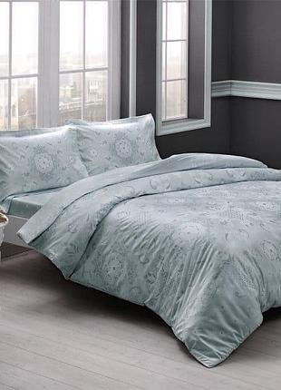 Односпальный комплект tac lucca mint сатин