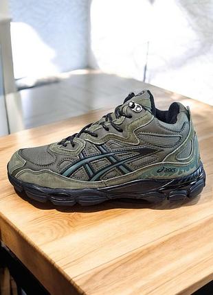 Кроссовки мужские asics gel nyc мех, кроссовки ассикс (0624)