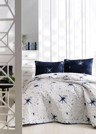 Покрывало стеганое с наволочкой 160х220 megastar белый eponj home