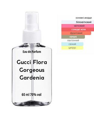 Женский аромат gucci flora gorgeous gardenia 60 мл