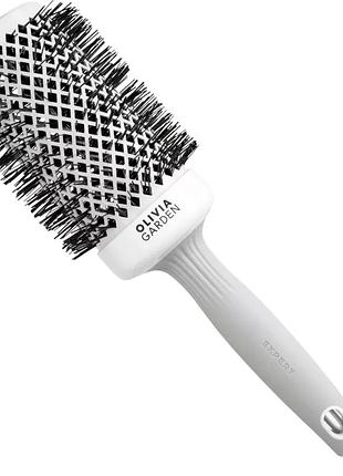 Термобрашинг olivia garden d=55 expert blowout shine white&grey id2006 55 мм