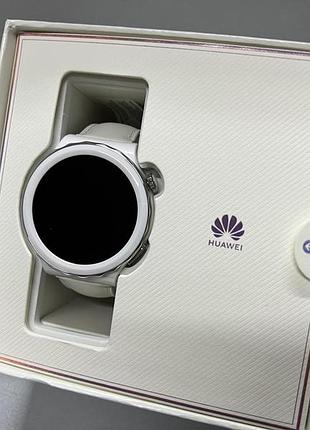Смарт-часы huawei watch gt 3 pro 43 мм silver white ceramic (frg-b19) новые!!!
