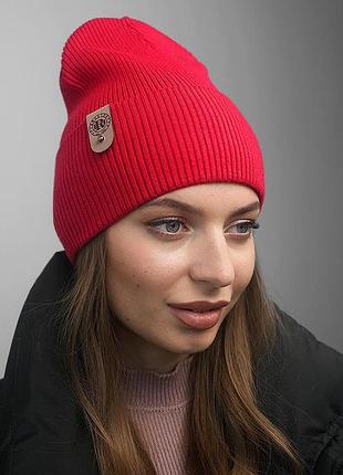 Шапка «алисон» (5154) красный