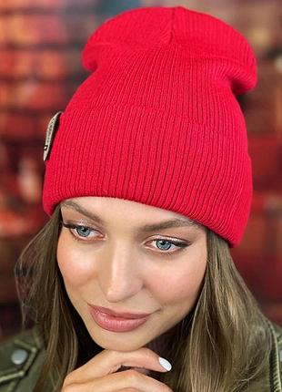 Шапка «трент» (5162) красный