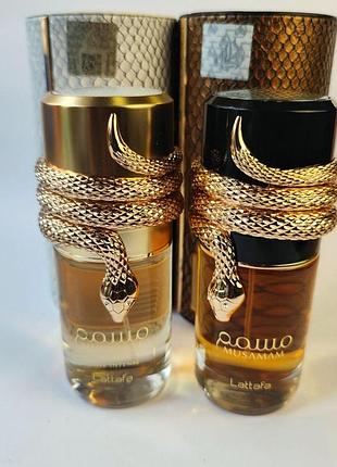 Набор 2в1 парфюмированная вода унисекс lattafa musamam и lattafa musamam white intense 2*10мл распил ориг. парфюмерии