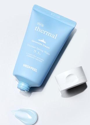 Крем з термальною водою та керамідами medi-peel herb thermal ceramide cream 120 мл