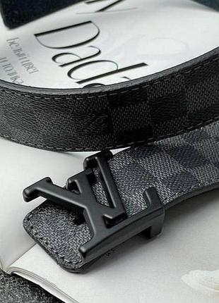 Женский брендовый кожаный ремень (7010-2 black) lux