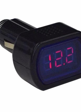 Автомобільний вольтметр у прикурювач