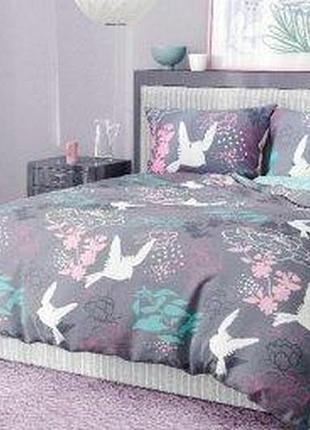 Комплект постельного белья евро двуспальный (пододеяльник 220х200 см, простынь 240х220 см, наволочка 50х70 см