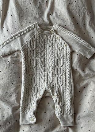 Вʼязаний комбінезон/чоловічок боді