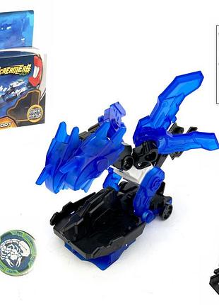 Дикий скрічер машинка-трансформер screamers wild l3 h2octan аш-два-октан 3