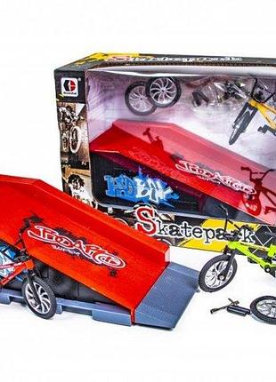 Набор скейтпарк skatepark 1810-7b