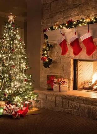 Светодиодная гирлянда роса usb+пульт ду цвет теплый белый 10м