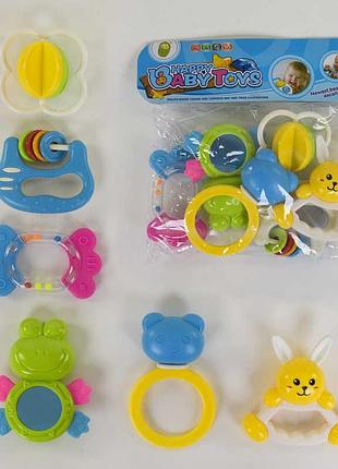 Набір брязкалець id 22-45 а (180/2) 6шт в кульку