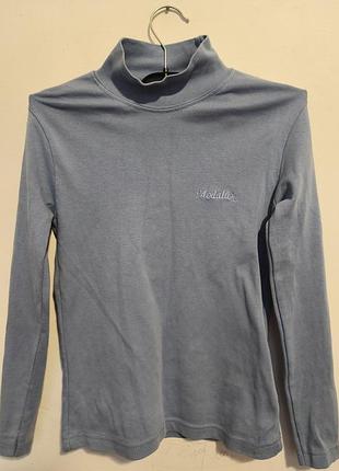 Детский коттоновый гольф на мальчика, рост 140 см.