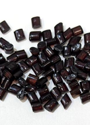 Гелевый тугоплавкий кератин для наращивания волос. италия. 5 г цвет: темно-коричневый