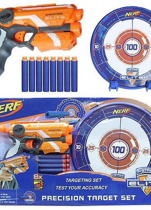Бластер nerf elite firestrike с мишенью