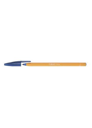 Ручка шариковая bic orange, синяя, 0,8мм (bc119911011) (443)