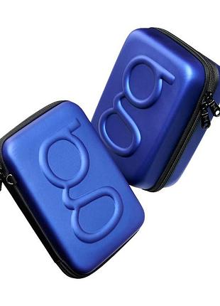 Органайзер для диабетиков glucology plus, удобен для хранения инсулина и аксессуаров (синий)