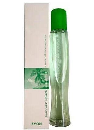 Туалетна вода avon summer white maldives 50мл
