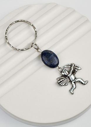 Брелок купідон лазурит арт. 771362