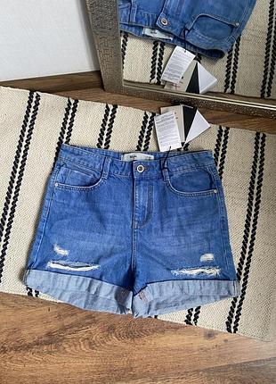 Джинсові шорти мом