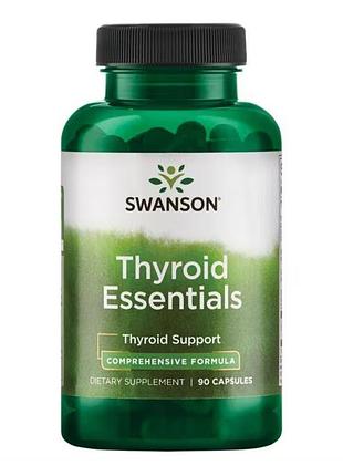 Swanson, thyroid essentials, 90 капсул