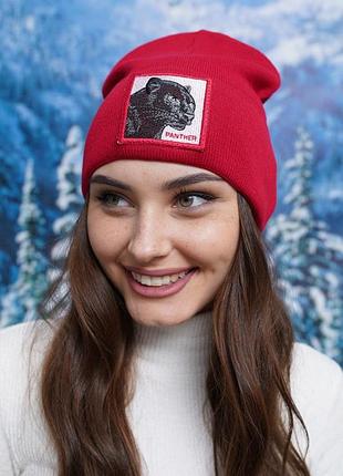 Шапка «panther» (5147-4) красный