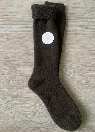 Теплі  махрові  високі гольфи primark