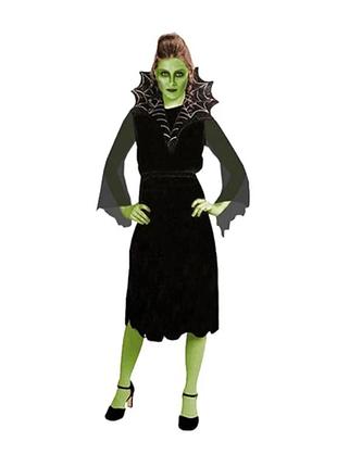 Костюм колдунья паучиха abc хэллоуин halloween