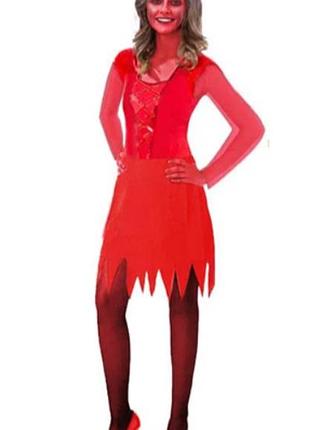 Костюм дьяволица abc хэллоуин halloween