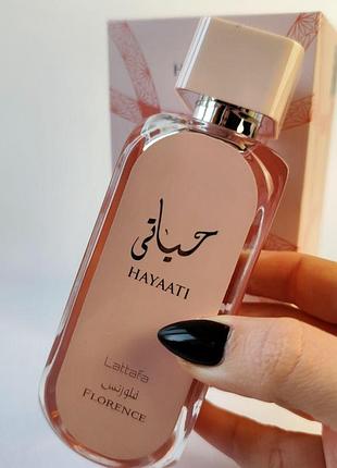 Распил оригинальной парфюмерии – парфюмерная вода унисекс lattafa hayaati florence 5мл