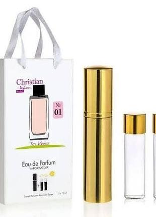 Парфумована вода для жінок 3x12 ml christian за мотивами "l'imperatrice №3" d&g