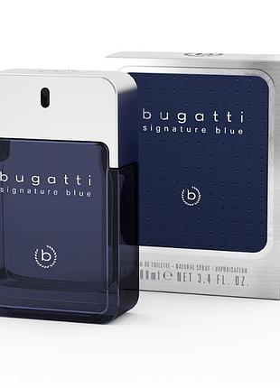 Bugatti signature blue туалетная вода