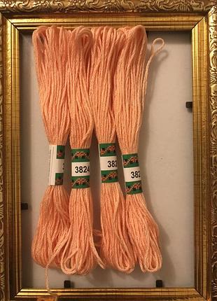 Муліне peri 3824 8м, 100% довговолокниста єгипетська бавовна, нитки для вишивки