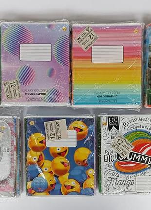 Тетрадь 12 листов клетка бриск, тетрада