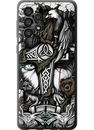 Чохол на samsung galaxy a33 5g a336b тату вікінг "4098u-2584-7673"