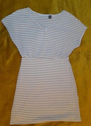 Вязаное летнее платье