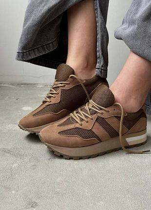 Кроссовки нубук