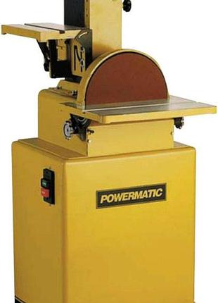Шлифовальный тарелко-ленточный станок powermatic 31a : 400в, 2(1,5)квт, раб.стол- 230х430 мм (2м)